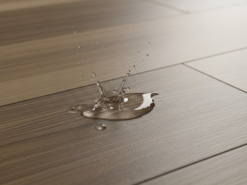 Spill on waterproof luxury vinyl flooring