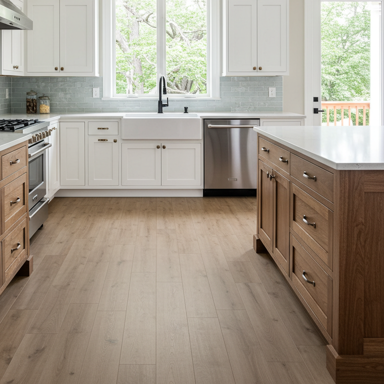 Luxury vinyl flooring