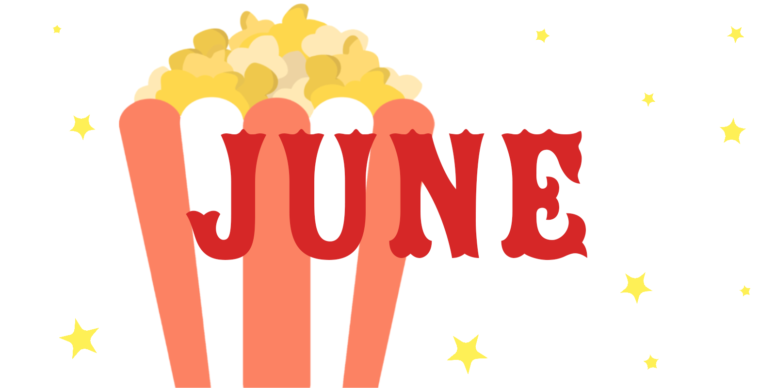 JUNE (large + stars)